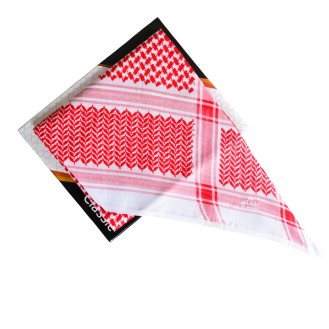 AL MALEKI SHEMAGH COTTON RED    